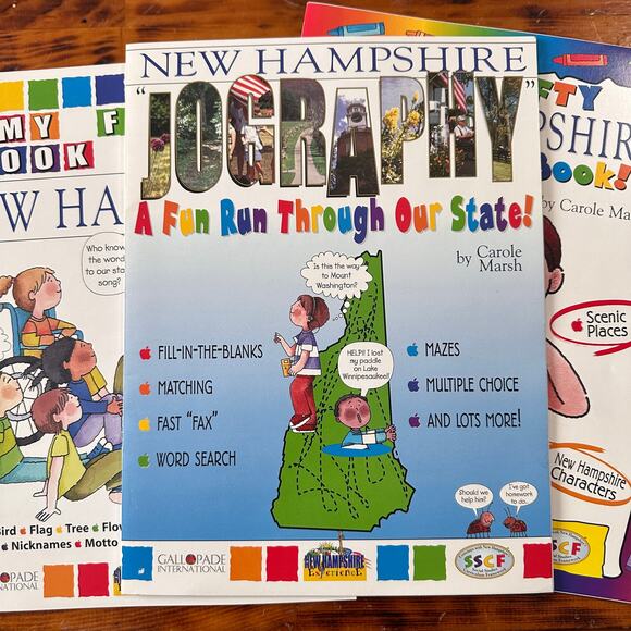 Vintage Bundle Of 3 Social Studies Curriculum Framework New Hampshire Workbooks - Picture 3 of 14